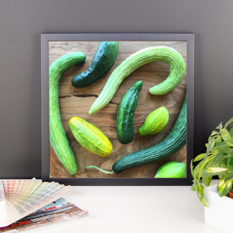 Cucumber Framed Print