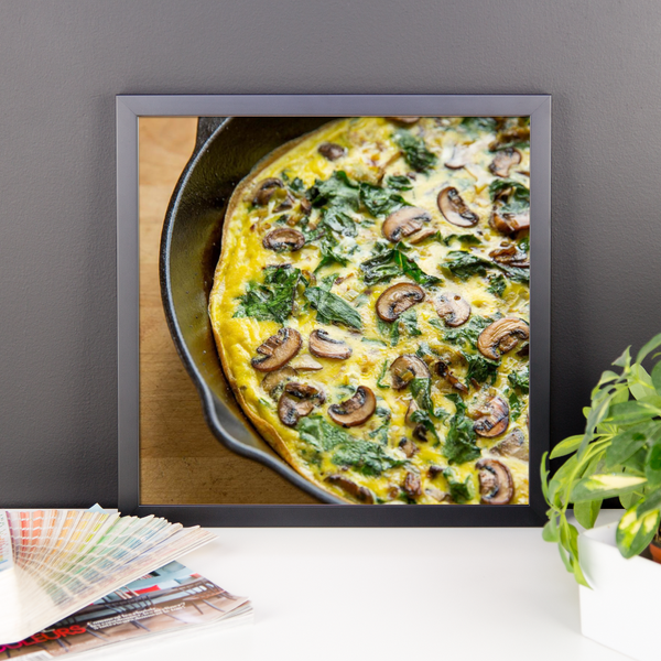 Frittata Framed Print