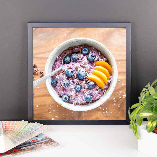 Chia Pudding Framed Print