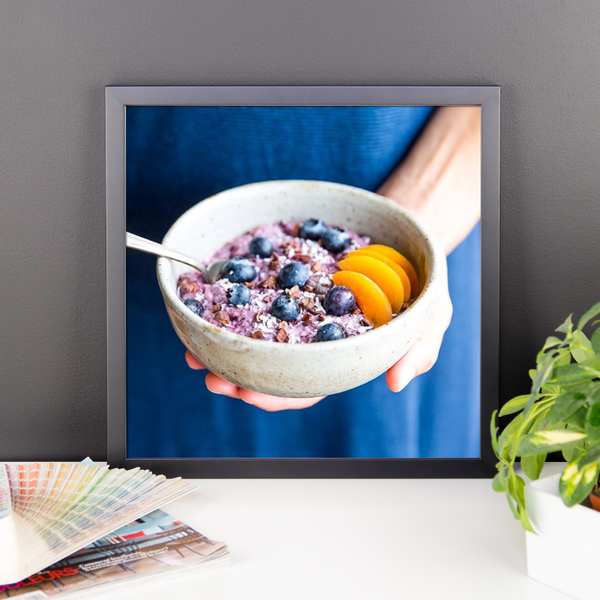 Chia Pudding Framed Print