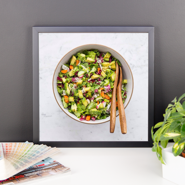 Salad Framed Print