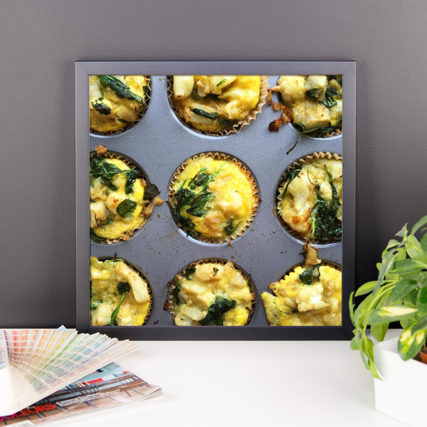 Veggie Cups Framed Print